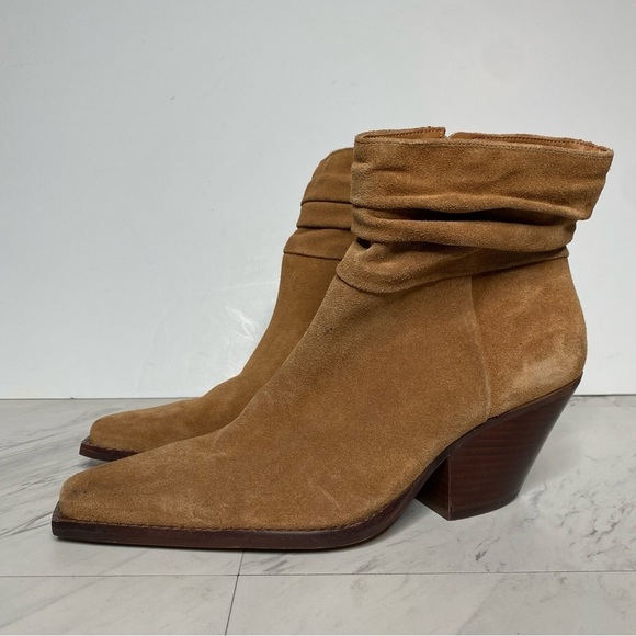 Vince Camuto Nerlinji Brown Suede Bootie 8 1/2 M - Picture 15 of 15